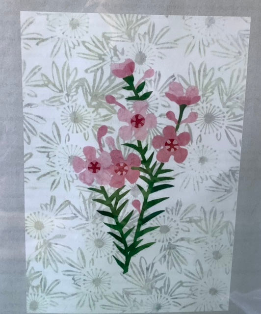 Geraldton Wax Floral Emblem Kit