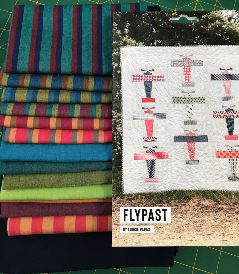 ‘Flypast’ by Louise Papas Quilt Kit with Pattern