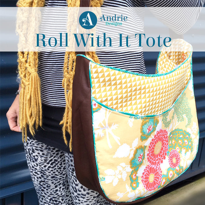 Roll with It Tote by Andrie Designs