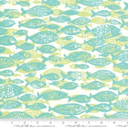 Gill Aqua from Kiamesha fabric range