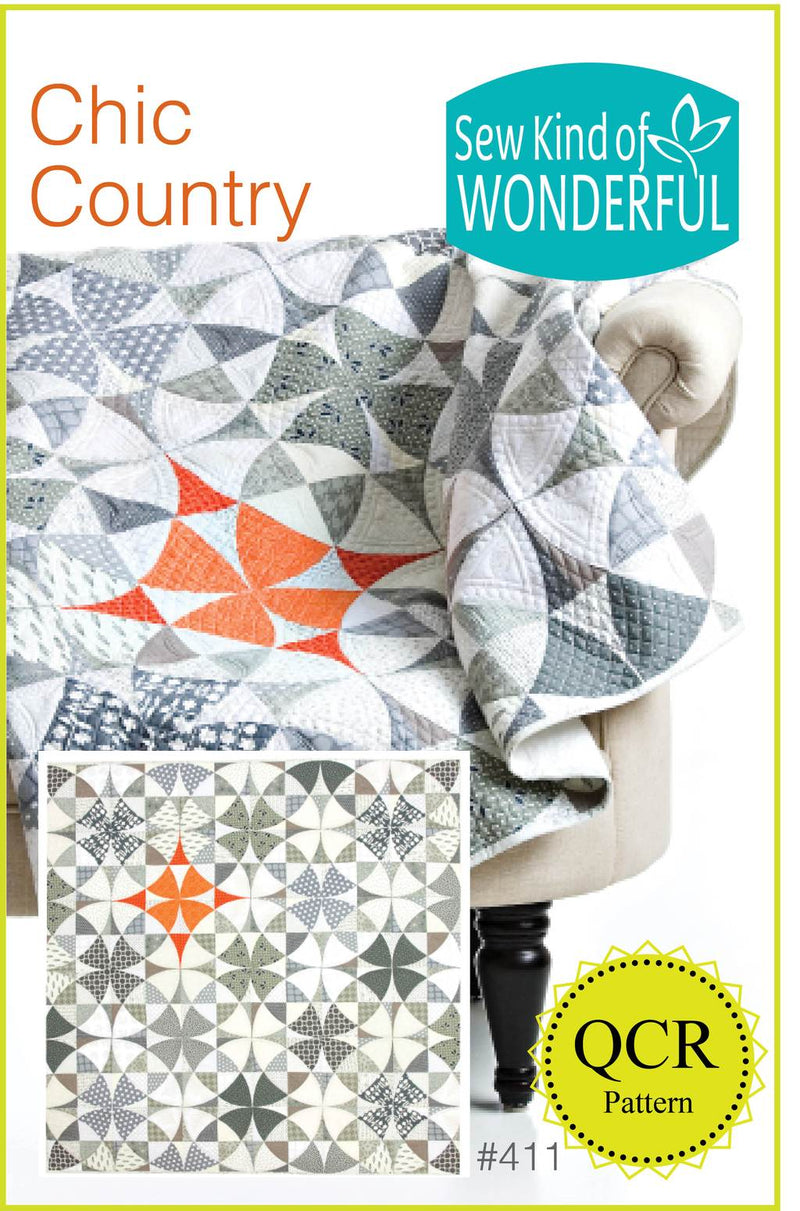Chic Country Pattern for Quick Curve Ruler