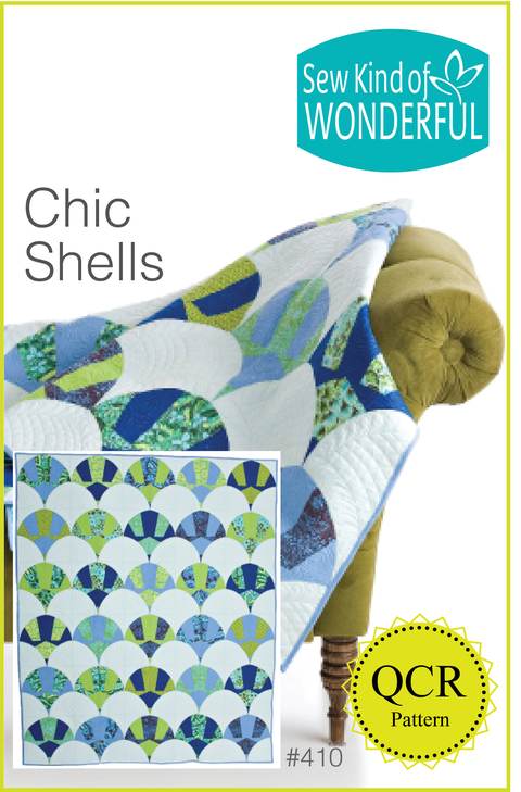 Chic Shells Pattern for Quick Curve Ruler