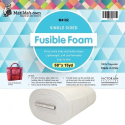 Single Sided Fusible Foam 58" wide