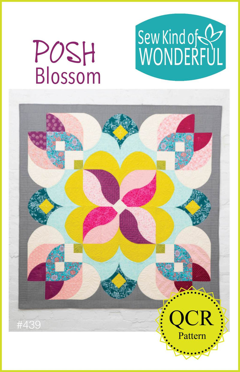 Posh Blossom Pattern for Quick Curve Ruler