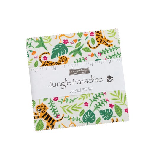 Jungle Paradise Charm Square Pack