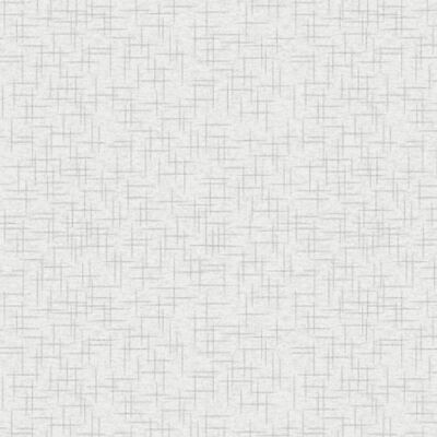 Grey on White Linen texture print Wide Back Fabric
